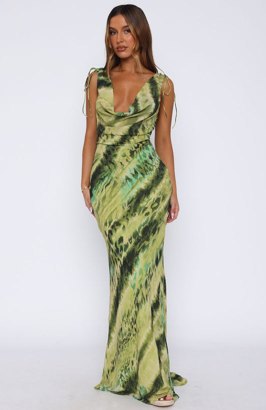 Le Soleil Maxi Dress Savannah Twist