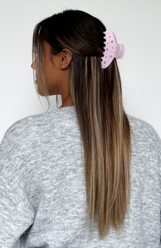 Fiona Hair Clip Baby Pink