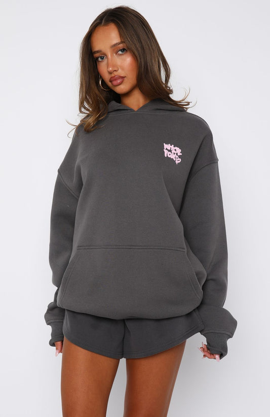 Everyone Likes You Oversized Hoodie Volcanic