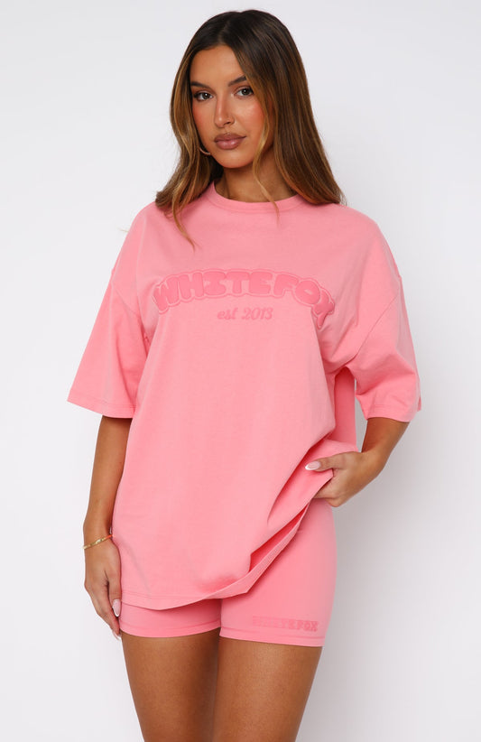 Don't Even Try Oversized Tee Melon