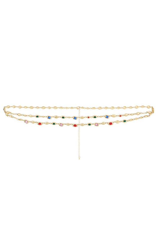 Valda Body Chain Gold