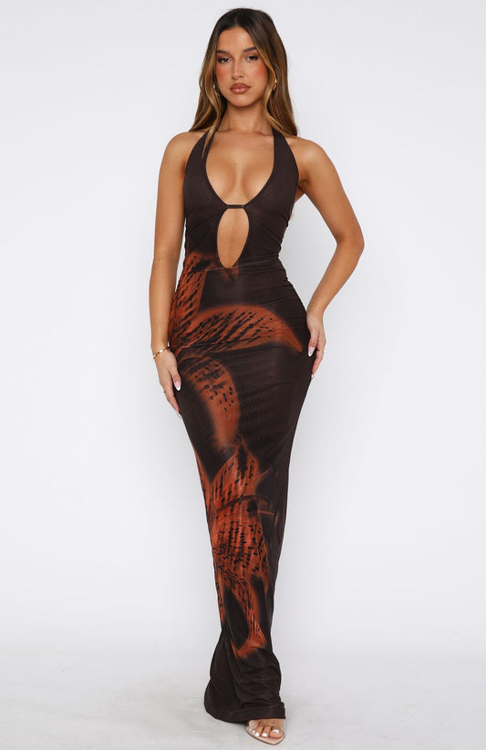 Bets Are Off Maxi Dress Chai Lily