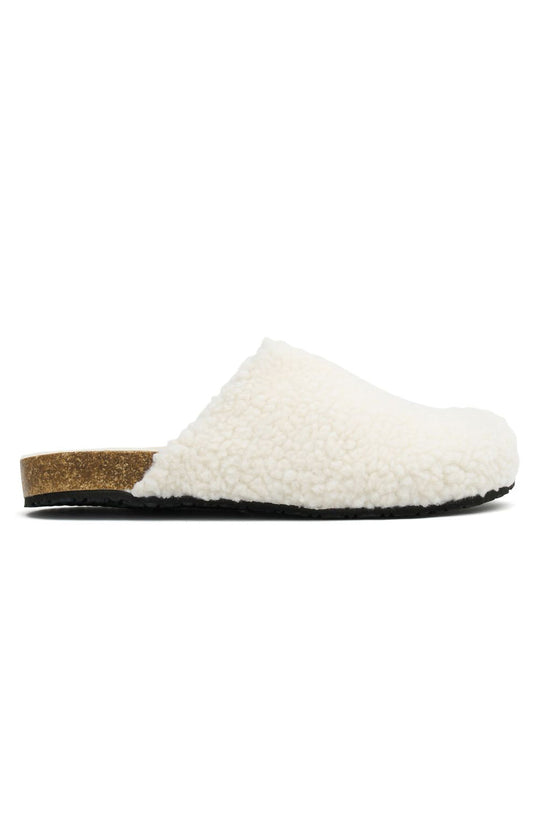 Ina Slippers Cream Shearling