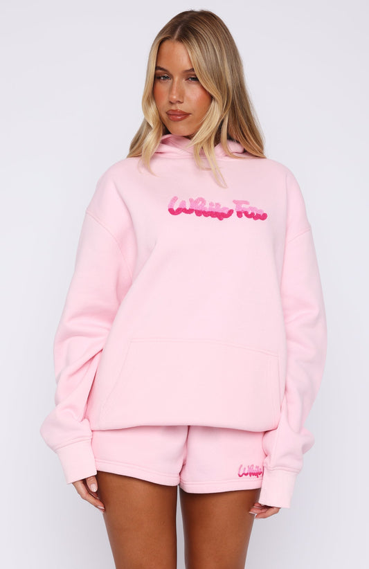 Sweet Lust Oversized Hoodie Pink