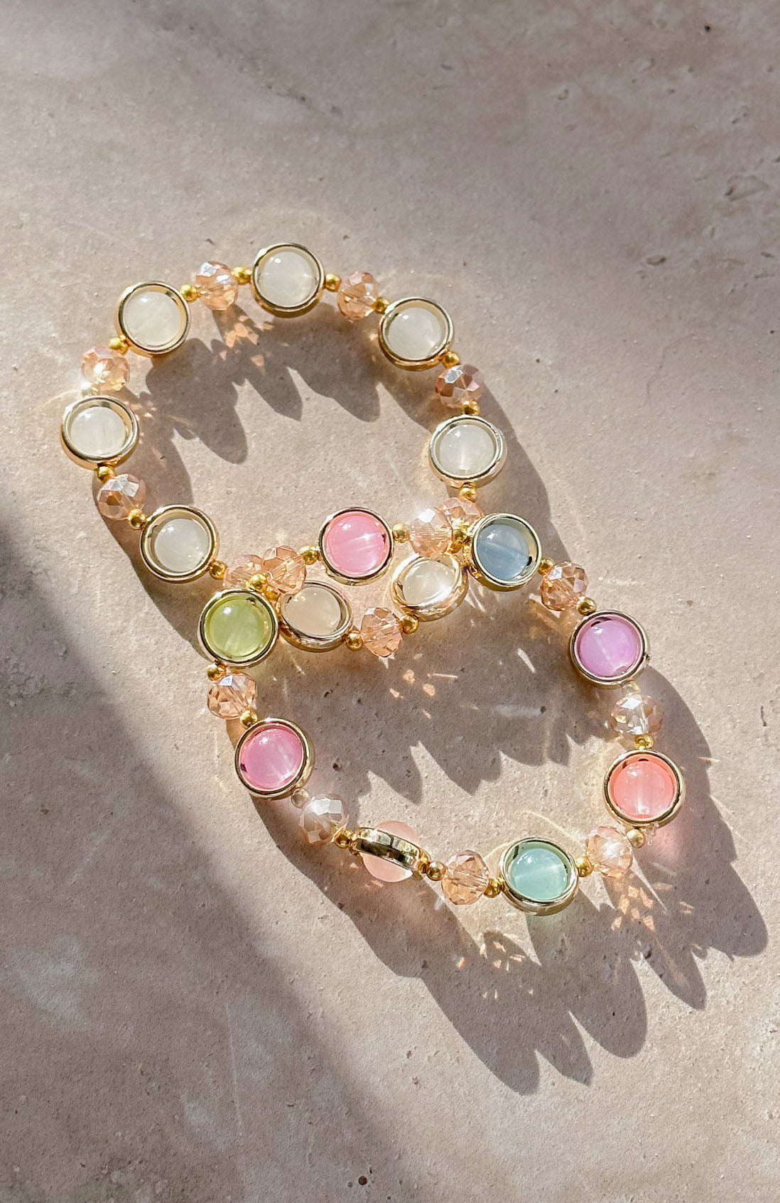 Allison Bracelet Set Multi/Gold