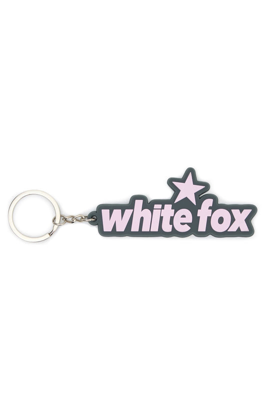 From The Archives Charli Keychain Charcoal/Pink