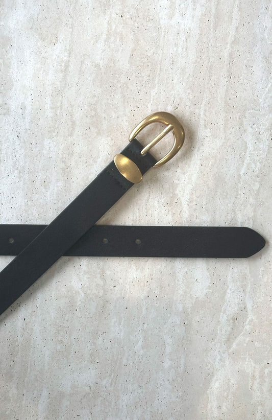 Milo Belt Black/Gold