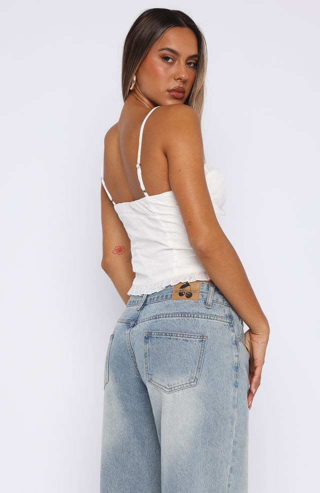 Join The Team Bustier White