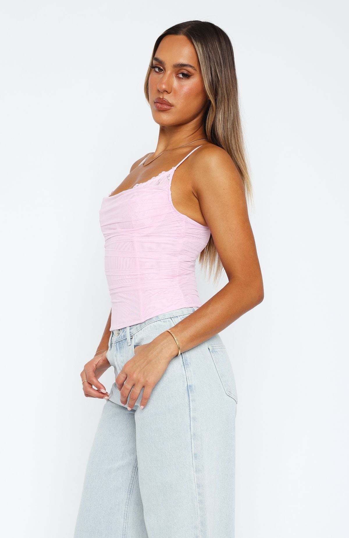 Heavenly Image Bustier Candy Pink